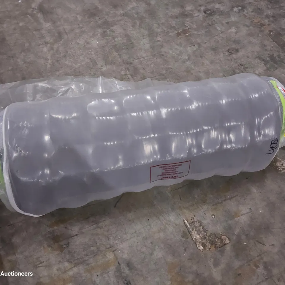 QUALITY BAGGED & ROLLED 3FT SINGLE HYBRID FIBRE FOAM OPEN COIL MATTRESS