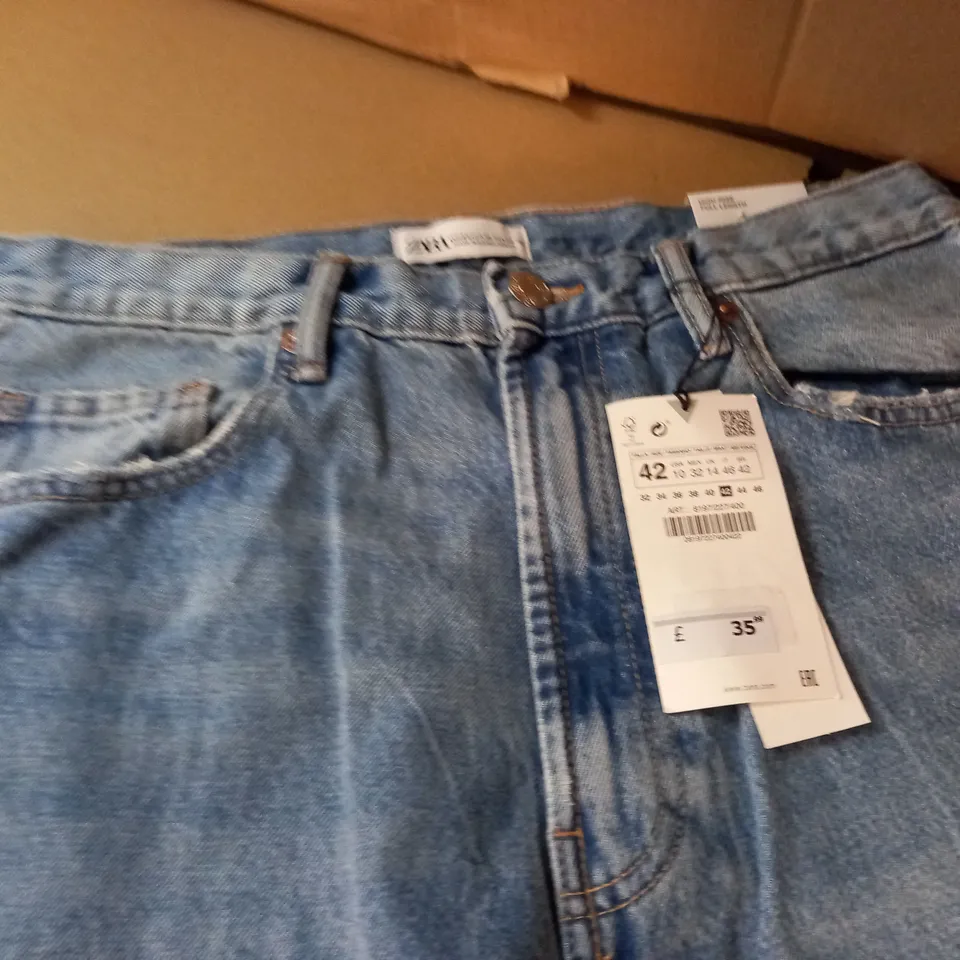 ZARA WIDE LEG JEANS - UK 14