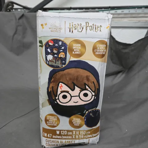 HARRY POTTER CUSHION BLANKET