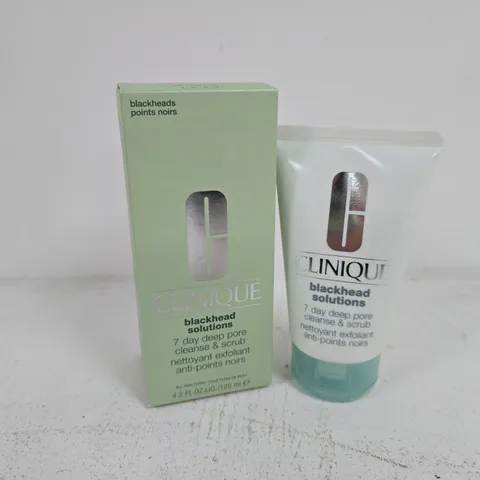 BOXED CLINIQUE BLACKHEAD SOLUTIONS (125ML)