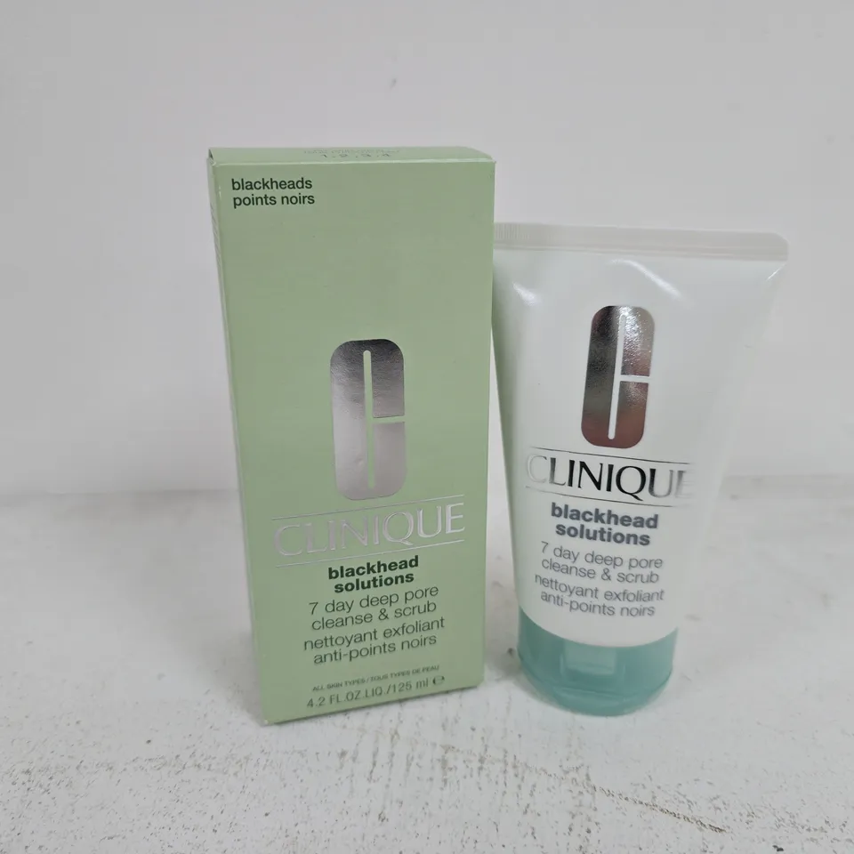 BOXED CLINIQUE BLACKHEAD SOLUTIONS (125ML)