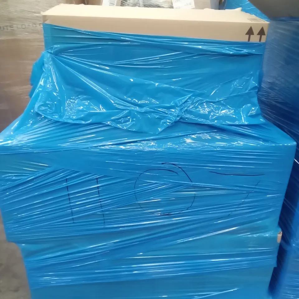 PALLET OF ASSORTED ITEMS INCLUDING FACE MASK, ETRAYEL WASH CUP, NOTEBOOK AC ADAPTER, BROWN BEAR LIMESCALE REMOVER, IPHONE CASE, WIRE FREE SHAPER BRA