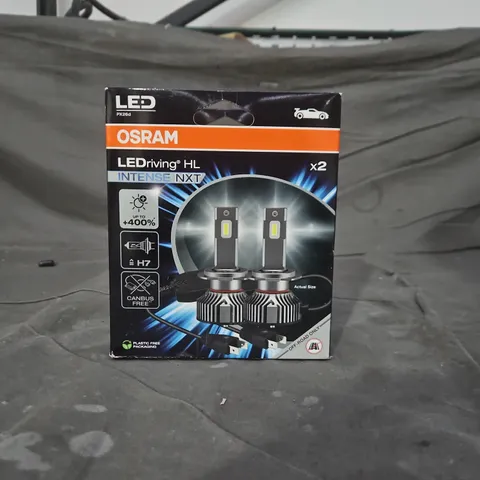 OSRAM LEDRIVING HL INTENSE NEXT HEADLIGHT BULBS β H7, PACK OF 2 (BOXED)