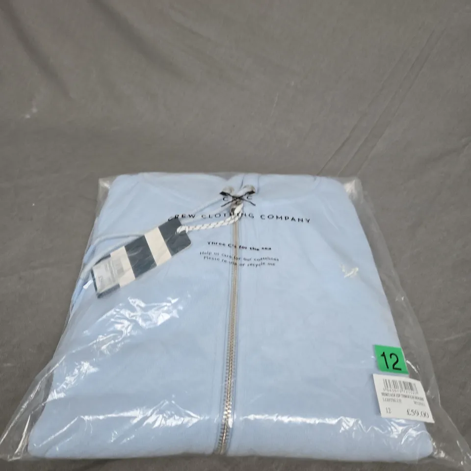 SEALED CREW CLOTHING COMPANY HERITAGE ZIP HOODIE SIZE 12