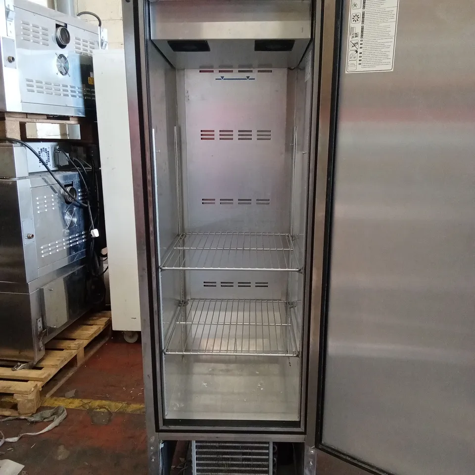 FOSTER COMMERCIAL STAINLESS STEEL FRIDGE