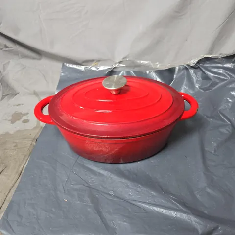 SUNNEX RED CAST IRON COOKWARE