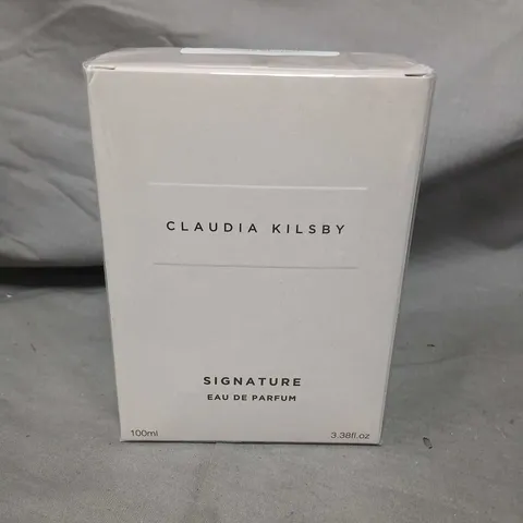 BOXED AND SEALED CLAUDIA KILSBY SIGNATURE EAU DE PARFUM 100ML