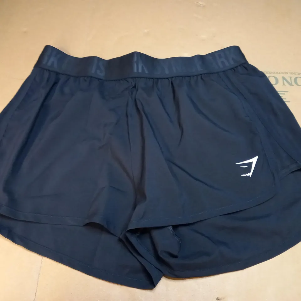 WOMENS GYMSHARK HIGH SHORTS SIZE M