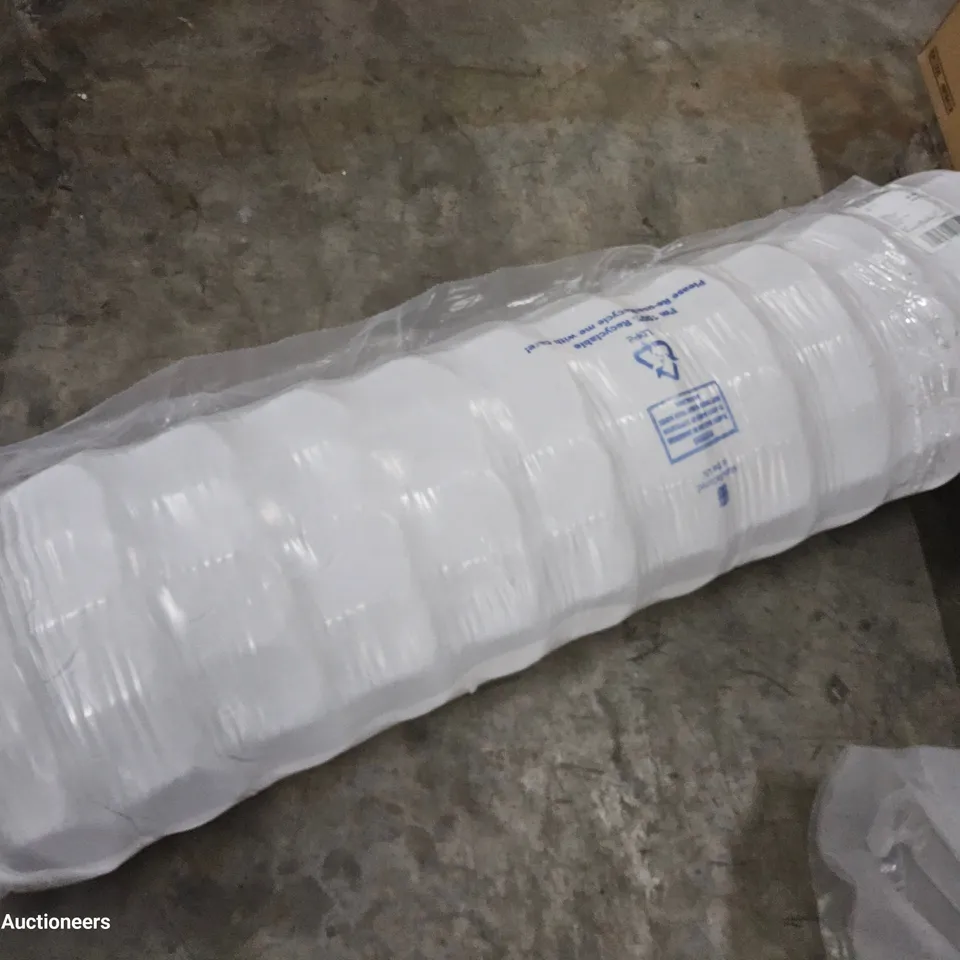 QUALITY BAGGED & ROLLED4'6" DOUBLE SERENITY HYGRID COIL & MEMORY FOAM MATTRESS 