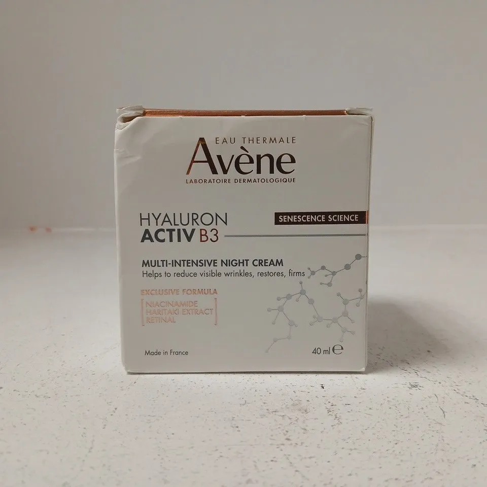 AVÈNE HYALURON ACTIV B3 NIGHT CREAM 40 ML – FACIAL SKIN CARE