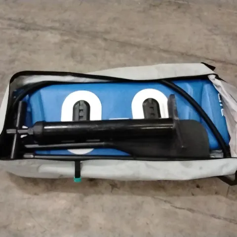 PALLET CONTAINING A LARGE QUANTITY OF INFLATABLE PADDLE BOARDS