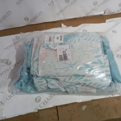 SUPERSOFT BY COZEE HOME FLORAL MEADOW PRINTED 4 PIECE DUVET SET - DOUBLE