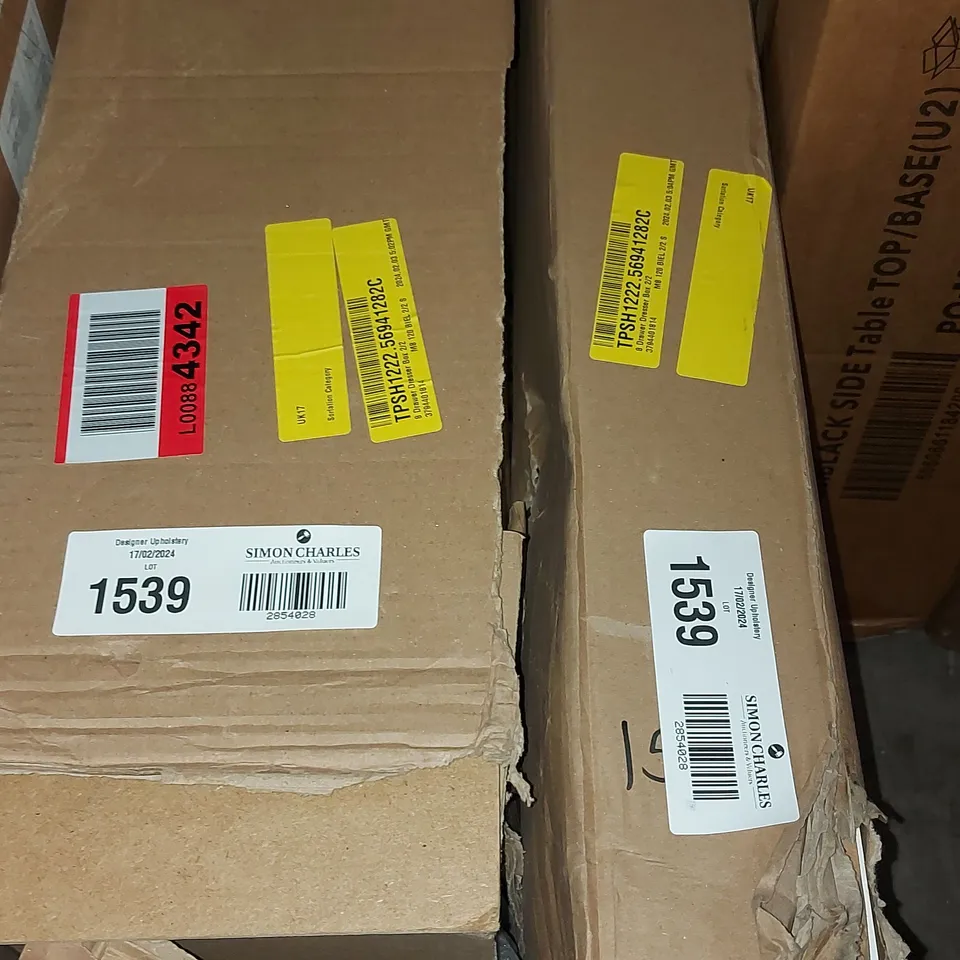 BOXED 8 DRAWER DRESSER BOX (2 BOXES)