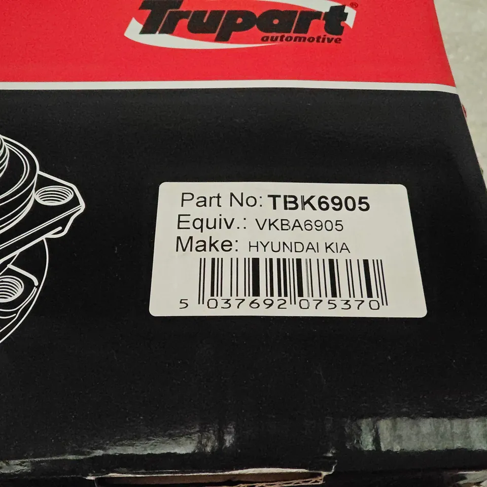 TRUPART WHEEL BEARING KIT TBK6905 FOR HYUNDAI/KIA