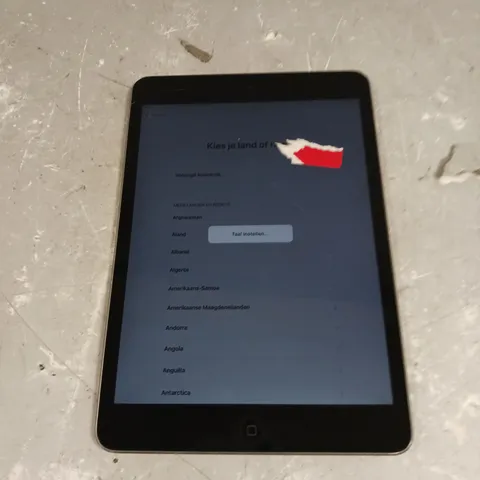 APPLE IPAD MINI 2 GREY - MODEL A1489