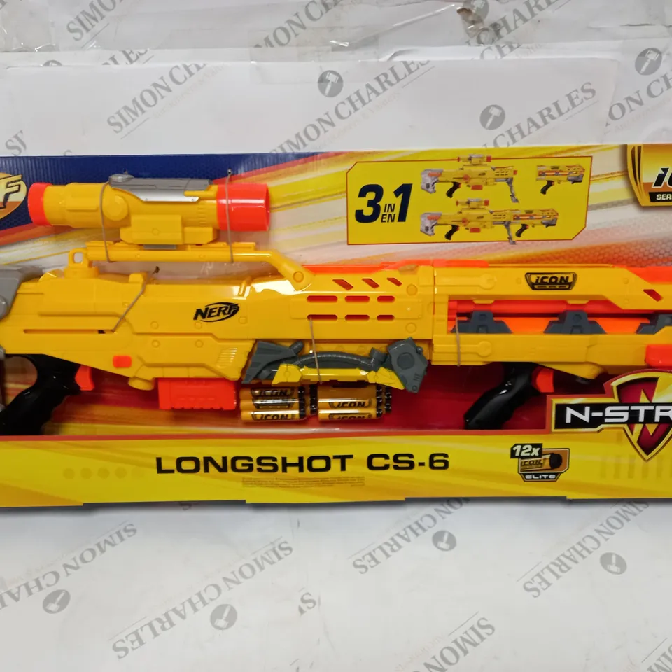 BOXED NERF ICON SERIES LONGSHOT CS-6