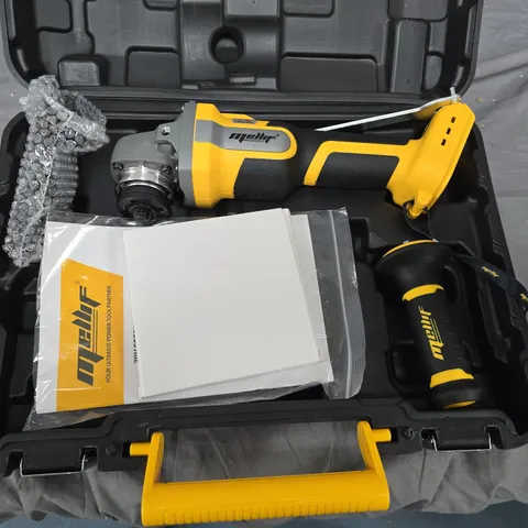 MELLIF CORDLESS POWER TOOL IN CASE – YELLOW/BLACK (VERIFY MODEL)