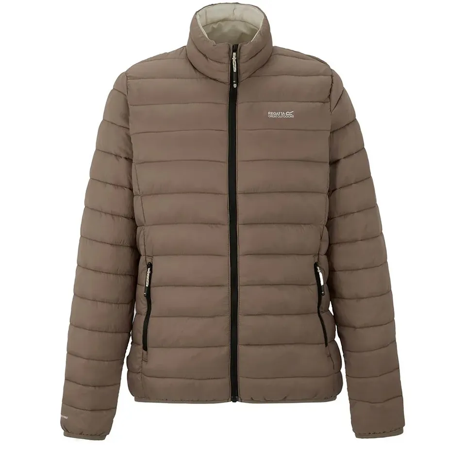BRAND NEW REGATTA WOMEN'S HOODED MARIZION PADDED JACKET IN MOCHA SIZE UK 10