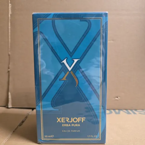 XERJOFF ERBA PURA EAU DE PARFUM 50 ML – BOXED AND SEALED 
