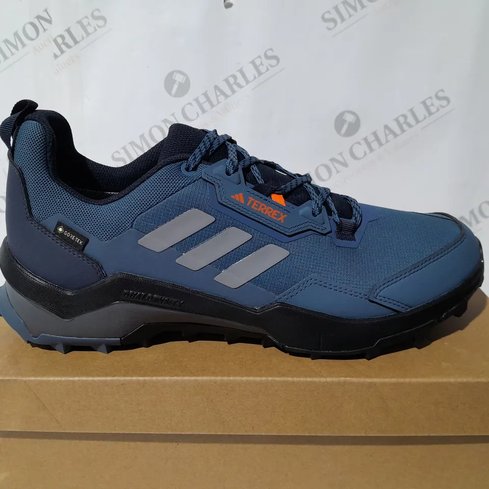 ADIDAS TERREX AX4 GTX BLUE SHOES - UK 10 1/2
