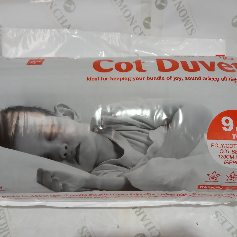 CHILTERN HOMES ANTI-ALLERGY COT DUVET