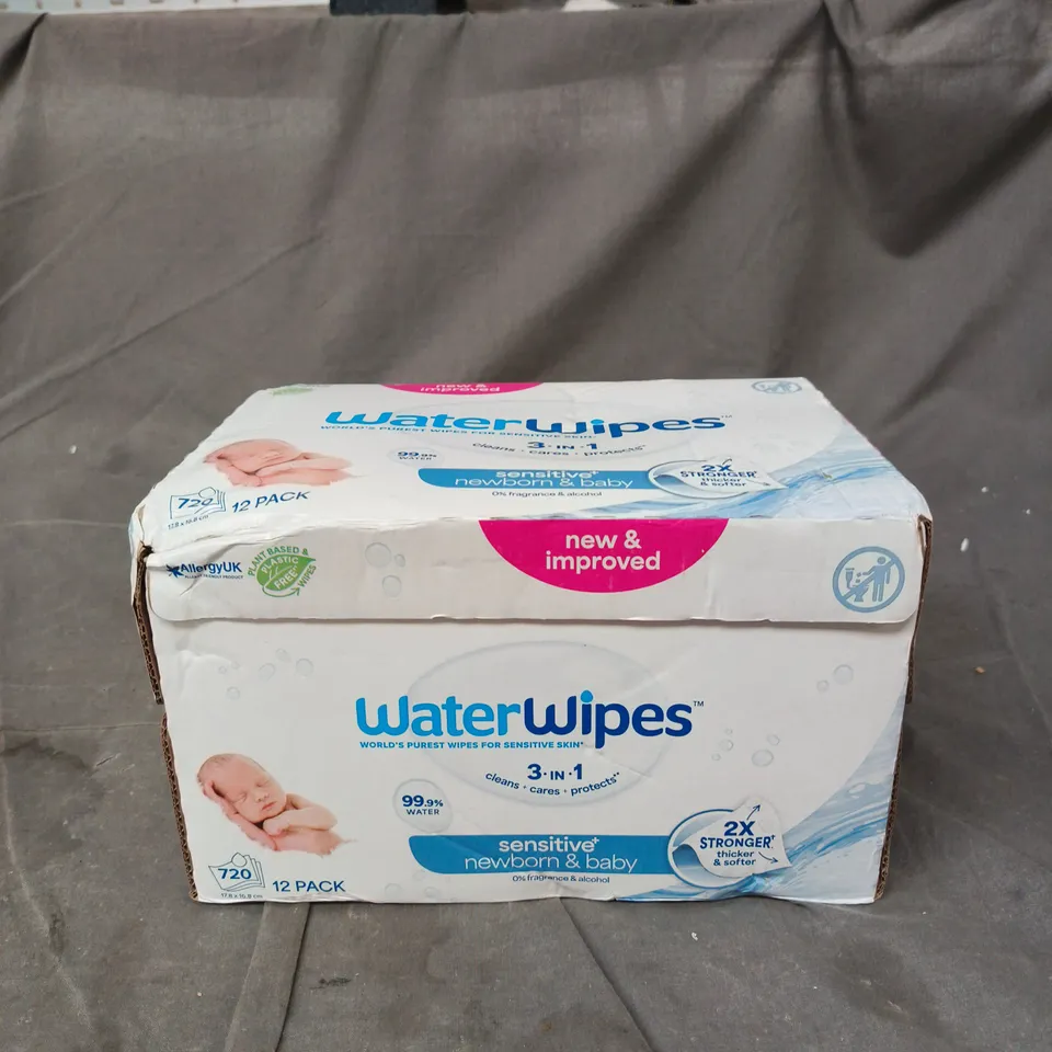 WATERWIPES BABY WIPES – 12 PACK