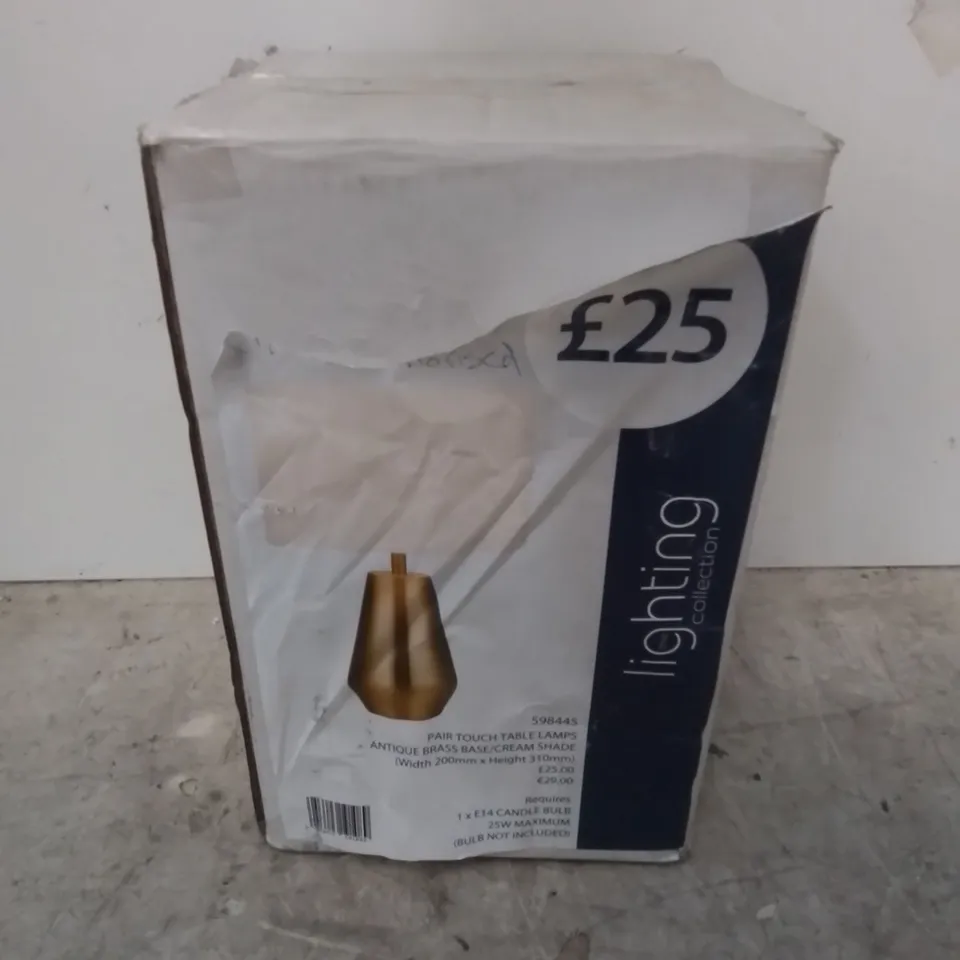 BOXED TOUCH LAMP