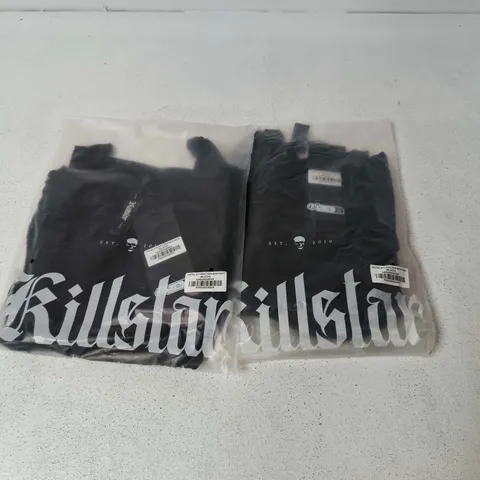 LOT OF APPROXIMATELY 45 BRAND NEW KILLSTAR FATAL ATTRACTION BODYSUITS IN BLACK - ALL SIZE XS