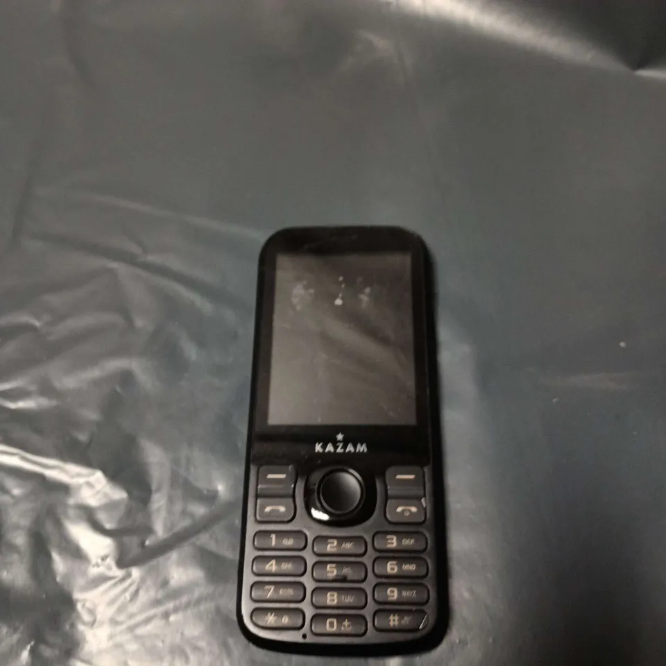 KAZAM MOBILE PHONE WITH KEYPAD – BLACK