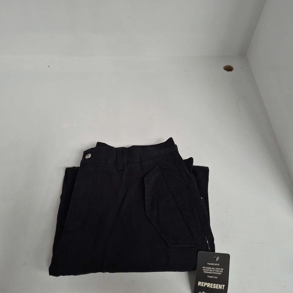 REPRESENT WORKSHOP PANT – COTTON, BLACK, SIZE L