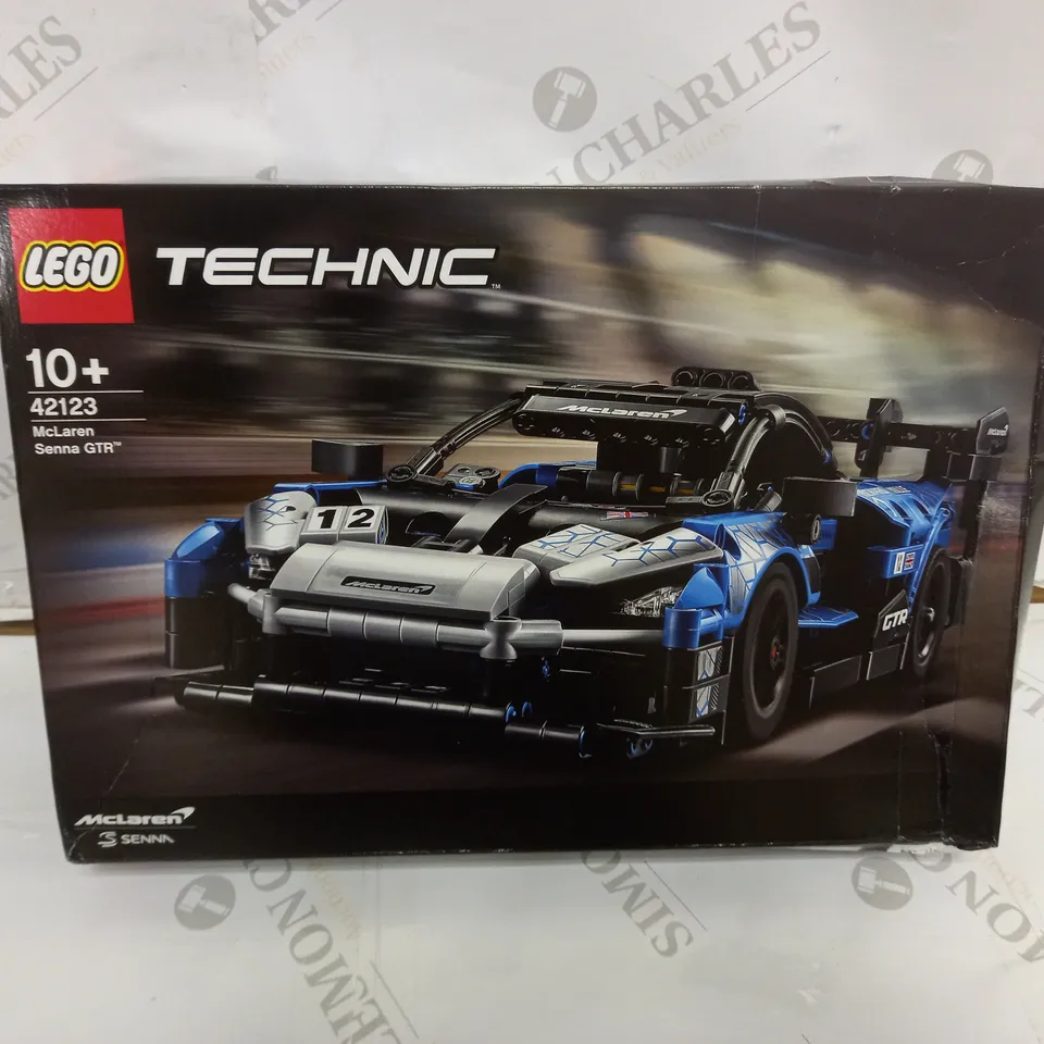 LEGO TECHNIC MCLAREN SENNA GTR TOY CAR 42123 RRP £44.99