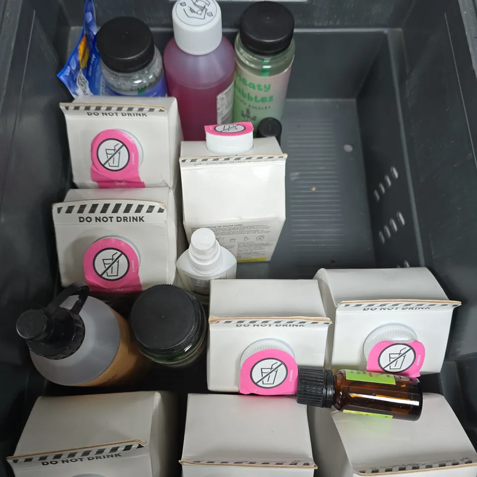 BOX OF ASSORTED ITEMS TO INCLUDE - SMART WASH - YASS CLEAN - NIKWAX / COLLECTION ONLY 