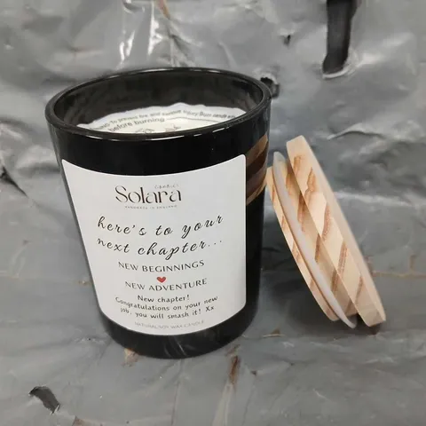 SOLARA NATURAL SOY WAX CANDLE