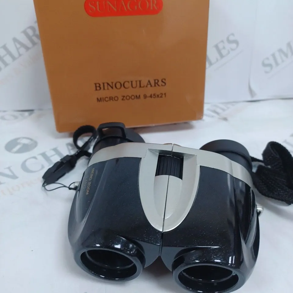 SUNAGOR 9-45X21 MICRO ZOOM BINOCULARS
