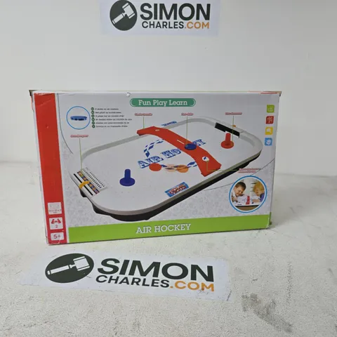 AIR HOCKEY TABLETOP GAME – BOXED (FUN PLAY LEARN)