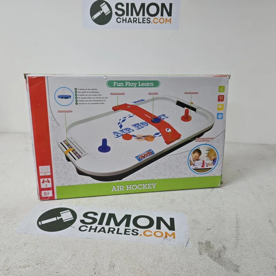 AIR HOCKEY TABLETOP GAME – BOXED (FUN PLAY LEARN)