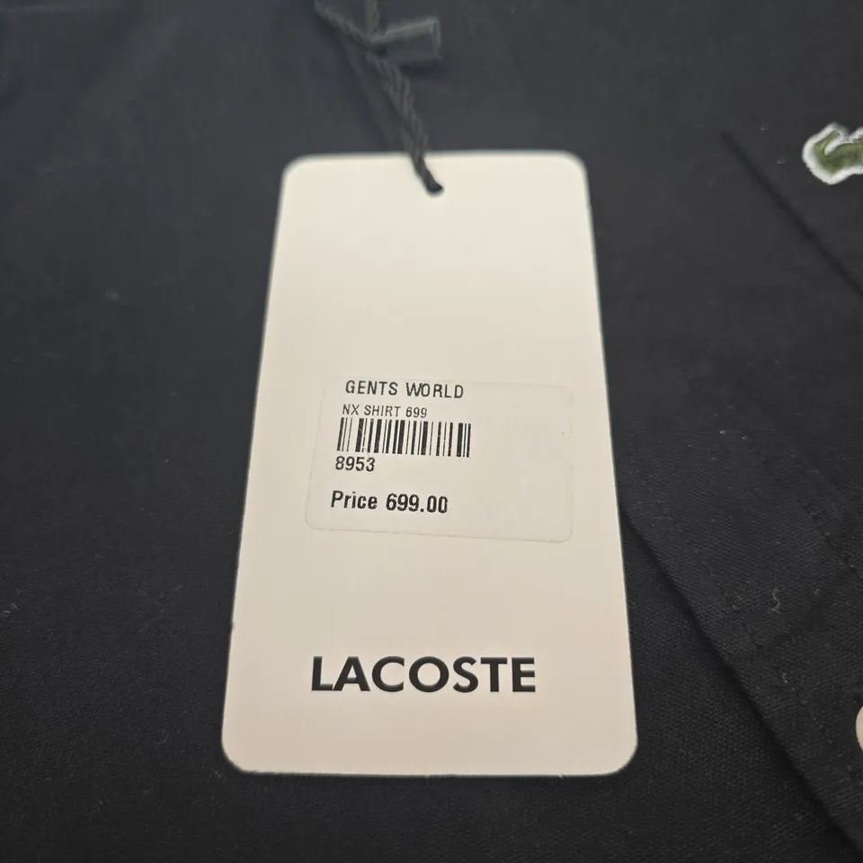 LACOSTE CUSTOM FIT SHIRT – MEN'S UK L (US L, FR42)