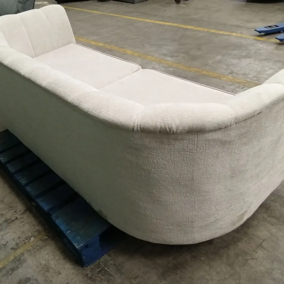 GUILD FABRIC 3 SEATER SOFA - IVORY RRP £699