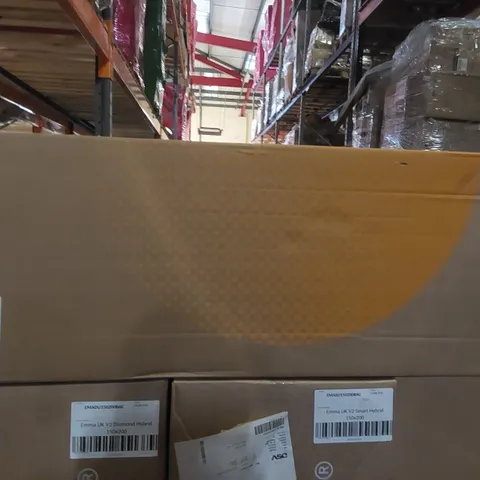 BRAND NEW BOXED EMMA UK V2 HELIX HYBRID 150 x 200 KING SIZE MATTRESS 