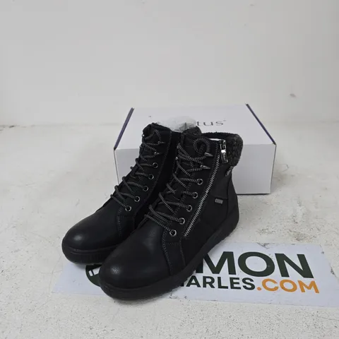 LOTUS PENRITHE ULB392 BLACK BOOTS β UK 7 (EU 40)