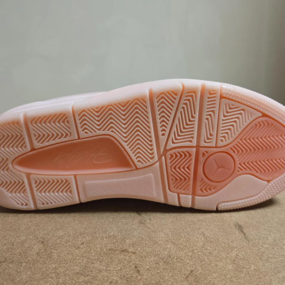 PAIR OF WOMEN'S PINK SUEDE JORDANS  - UK SIZE 6 