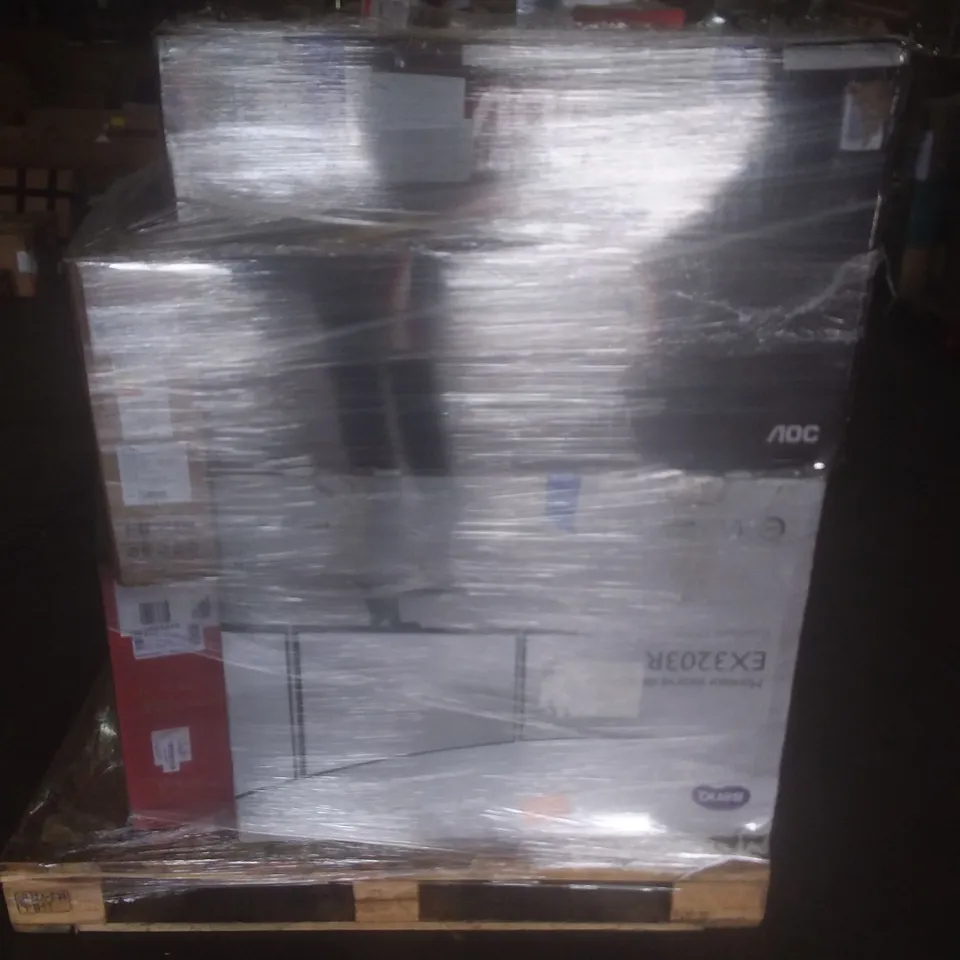 PALLET OF APPROXIMATELY 14 ASSORTED MONITORS INCLUDING 