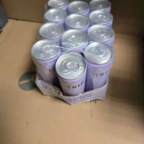 APPROXIMATELY 24 ASSORTED DRINK ITEMS INCLUDING TRIP FLAVOURED LIGHTLY SPARKLING WATER AND AQUA LIBRE SPARKLING WATER 