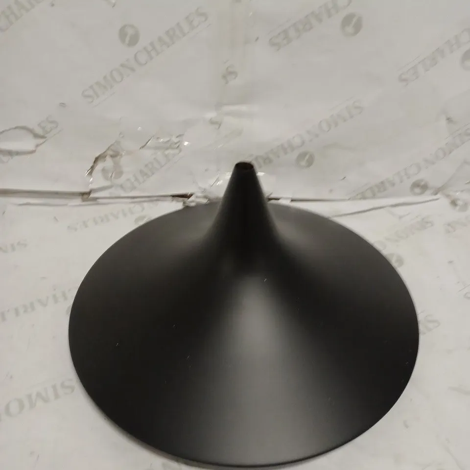 TOM DIXON BEAT BLS01 WIDE METAL LIGHT SHADE - BLACK 