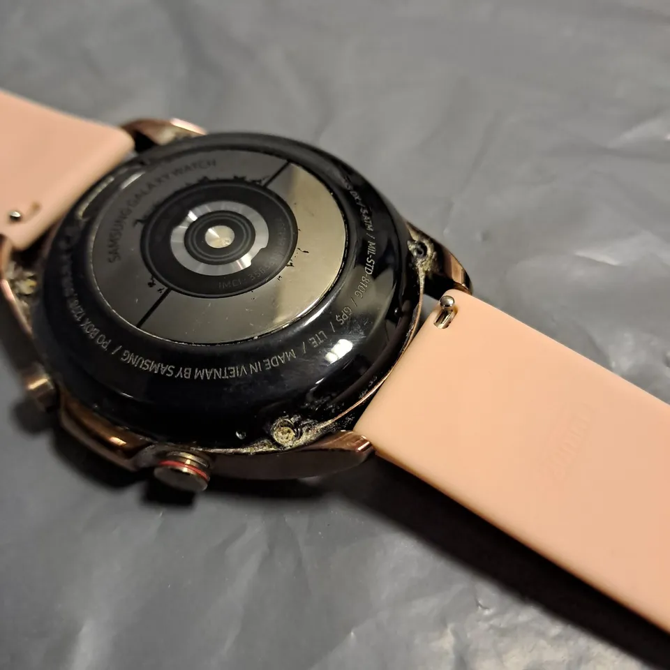 UNBOXED SAMSUNG GALAXY WATCH 3 41MM WITH PALE PINK STRAP