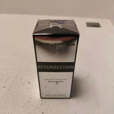 BOXED AND SEALED REVOLUTION MAN RESURRECTION EAU DE TOILETTE SKIN SCENT 100ML