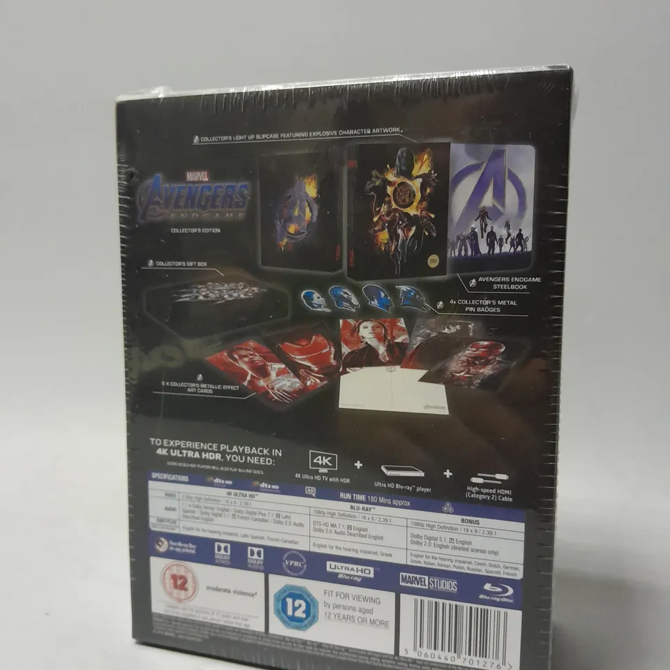 SEALED MARVEL AVENGERS ENDGAME COLLECTORS EDITION 