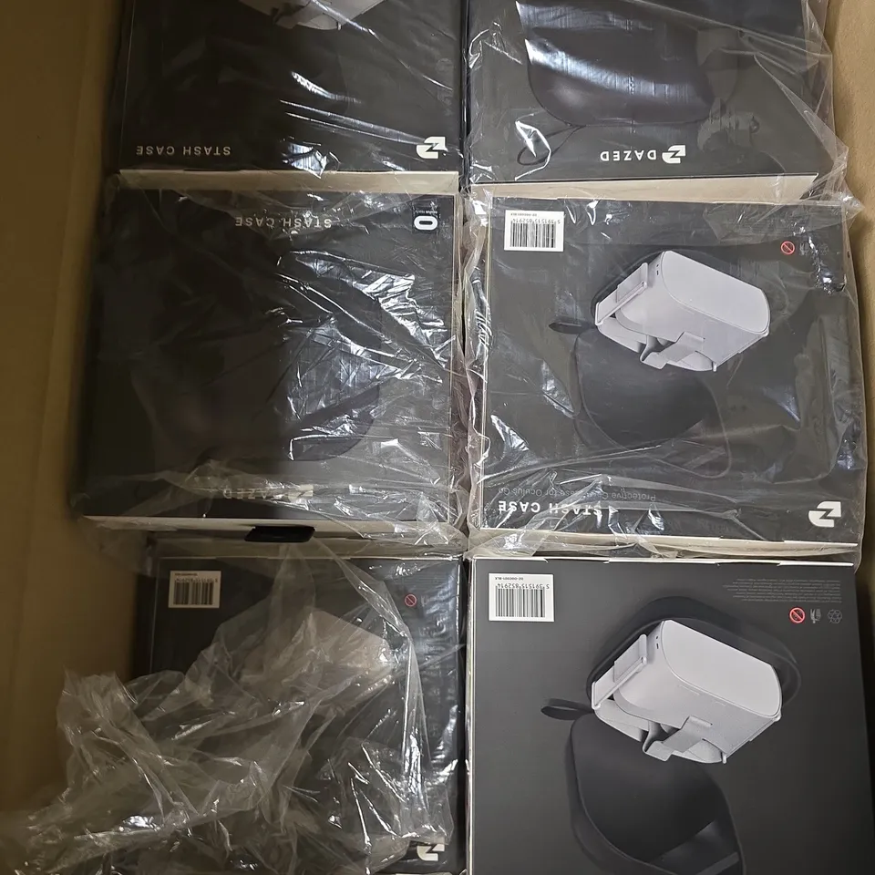 APPROXIMATELY 10 BOXED DAZED STASH CASES FOR OCULUS GO