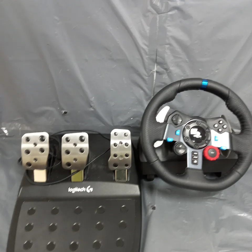 PLAYSTATION LOGITECH G29 RACING WHEEL AND PEDALS
