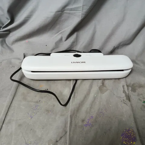 LIVMORE VACUUM SEALER FK-7912 – WHITE. UNBOXED